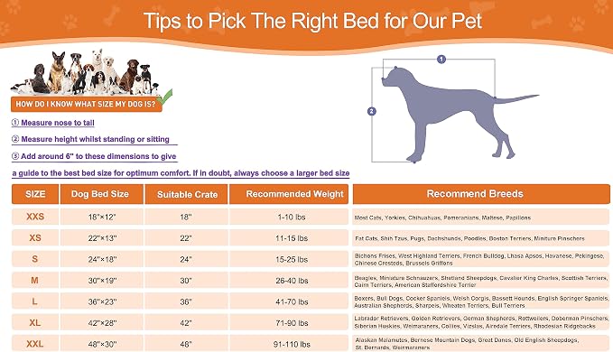 POCBLUE Dog Bed Medium Sized Dog, Washable Plush Pet Bed for Crate, Anti-Slip Pet Mat for Cages, Comfy Crate Pad for Outdoor/Indoor/Car Use, Soft Kennel Pad for Dogs Up to 40 lbs, 29"x19", Brown