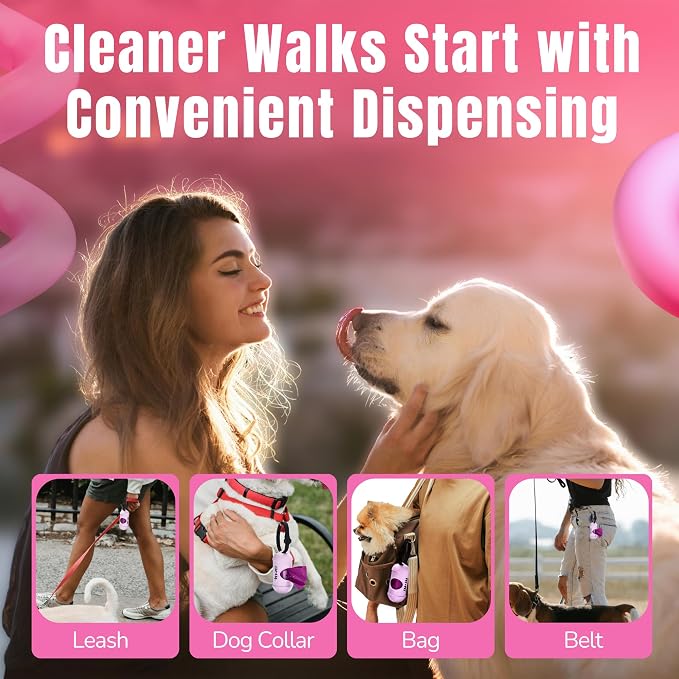 Pet N Pet Dog Poop Bags Rolls, 960 Count Dog Waste Bags, Lavender Scented