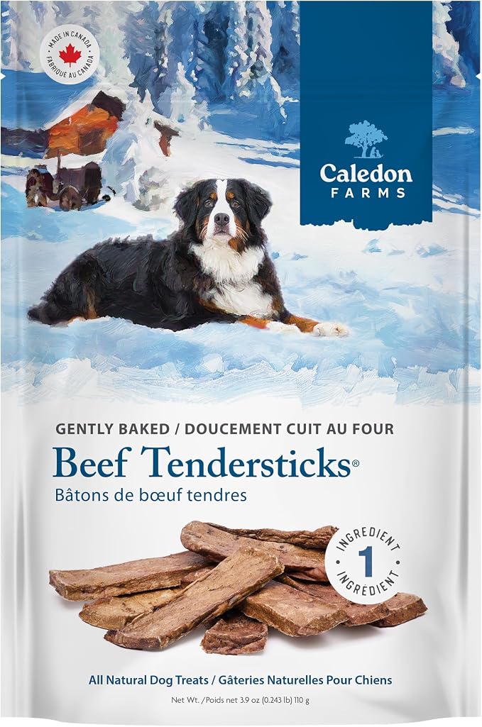 Caledon Farms Beef Tendersticks All Natural Dog Treats 3.9oz / 110 Grams