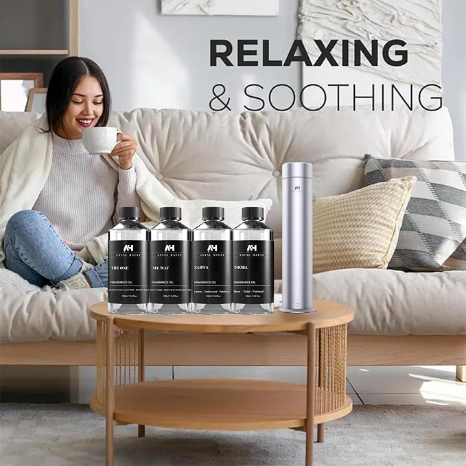 Hotel Scents Tooba Diffuser Oil 120ml - Inspired by La Vie Est Belle Perfume - Berry, Patchouli, Violet - Luxury Essential Oil for Home Scents - Premium Fragrance for Waterless & Ultrasonic Diffusers