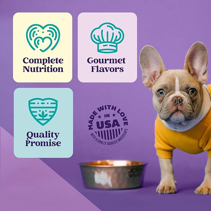 A Strong Heart Beef Stew Dog Food, Peas & Carrots, 13.2oz, 12pk | Stew-style cuts, complete & balanced all life stages, Made in USA, full meal not a topper