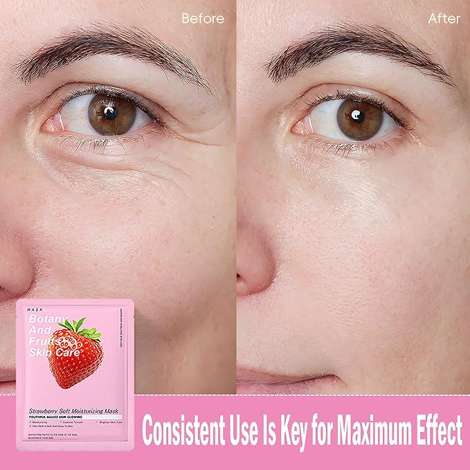 40 Pack Collagen Face Masks Skincare Bulk for All Skin Types,Hydrating Spa Sheet Mask for Sensitive Skin, Facial Mask Sets For Women Skin Care,Hydrating Face Mask Gifts Set for Teen Girls