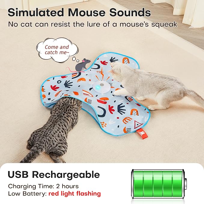 Potaroma Hide and Seek Interactive Cat Toys