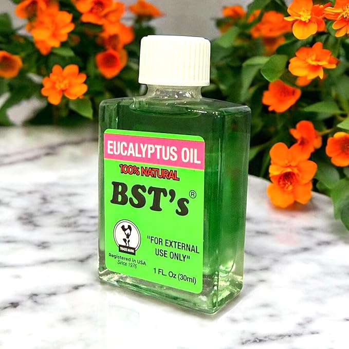 2 Packs - Eucalyptus Essential Oil - Dau Khuynh Diep - 30mL per Bottle with 2 Bottles per Order - Product of USA