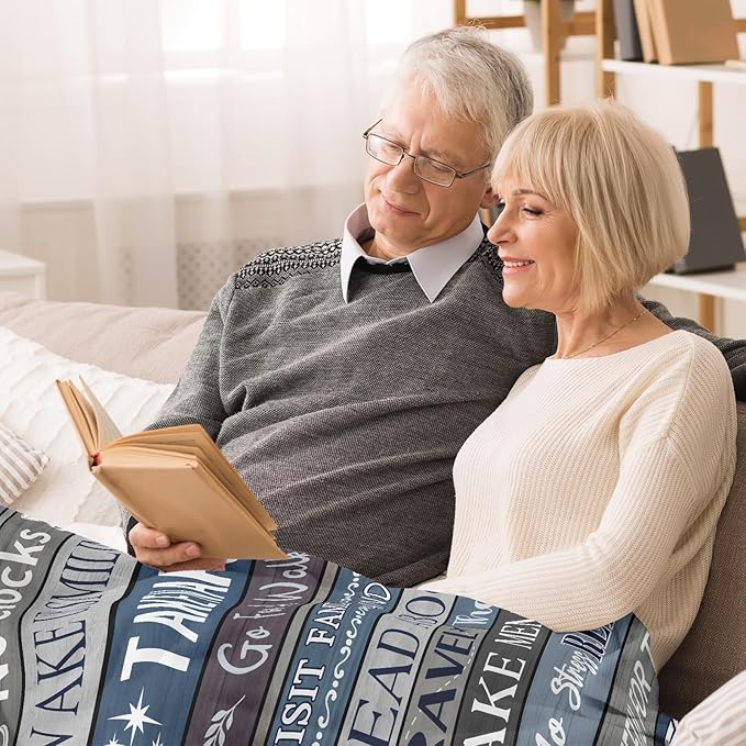 Retirement Gifts for Men/Women 2026, Retirement Blanket for Men 80"x60" | Men Retirement Gifts, Happy Retired Gifts Throw for Male, Teacher, Coworker, Dad