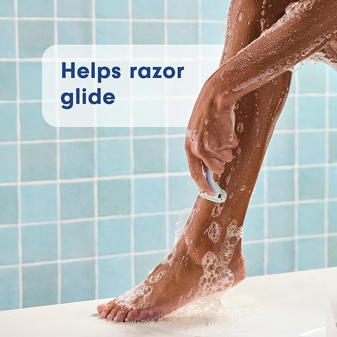 Softsoap Moisturizing Body Wash and Shave Gel, For Softer Feeling Skin, Helps Razor Glide, Cool Cucumber Scent, 20 fl oz