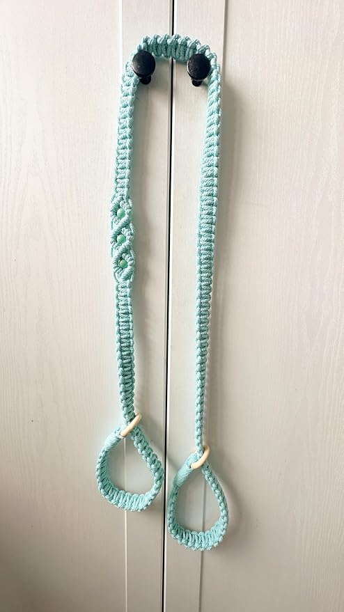 kiido Macrame Yoga Mat Carrying Strap [MAT NOT Included], Hand Woven Multi-Purpose Strap/Carrier