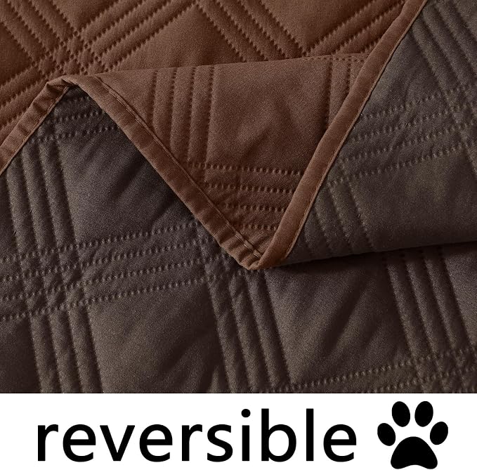 Waterproof Reversible Dog Blanket, Soft Couch Cover for Dogs Washable | Dual-Sided Waterproof Pet Bed Blanket, Resist Stains Spills & Pet Hair, Practical Furniture Protector For Pets, Size 52"x82"