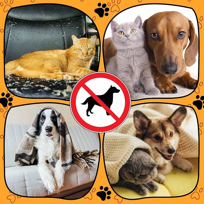 1 Pcs Pet Deterrent Mat to Keep Dogs Off Couch, 66.1" × 59", Coffee | Non Electric Cat and Dog Deterrent Mat, Pain Free Couch Covers to Keep Pets off Furniture Bed Indoor