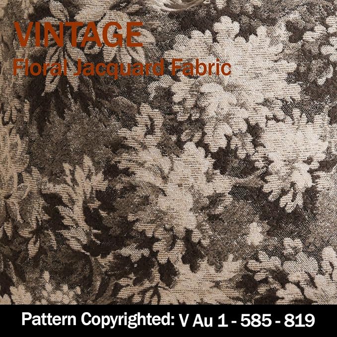 Pack of 2 Vintage Floral Throw Pillow Covers 16x16 Boho Farmhouse Accents Chenille Square Decorative Pillow Cases for Living Room Couch Bed Home Decor, Grey