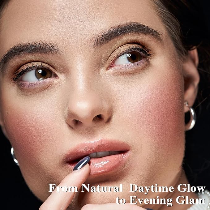 UCANBE All in One Baked Makeup Palette – Eyeshadow, Blush & Bronzer Face Kit, Neutral Pigmented Colors, Travel Size Compact, Full Face Makeup Gift Set for Women