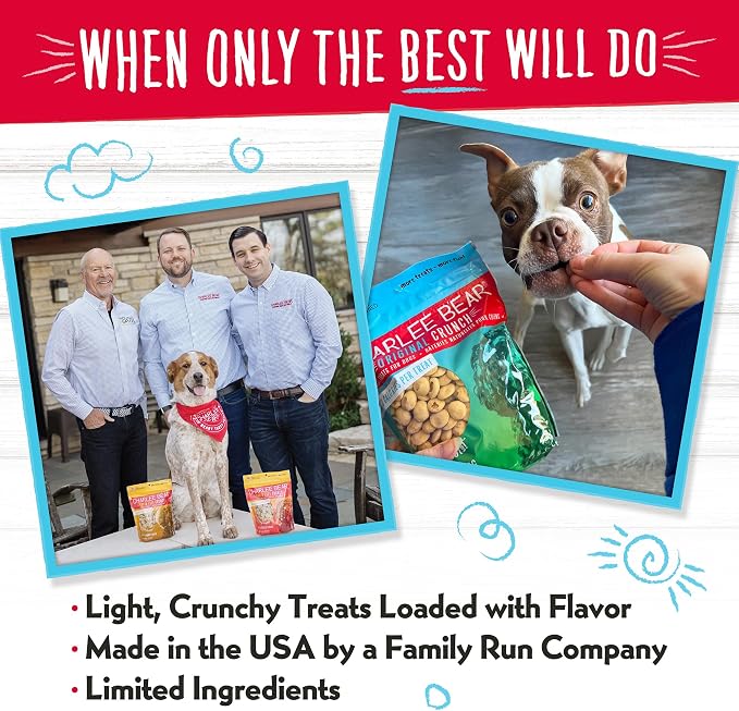 Charlee Bear Original Dog Training Treats, Chicken Soup & Veggie, 16 oz | Pocket-sized Training Treats, Crunchy Dog Treats, Limited Ingredient Recipe, Under 3 Calories per Treat, Made in USA