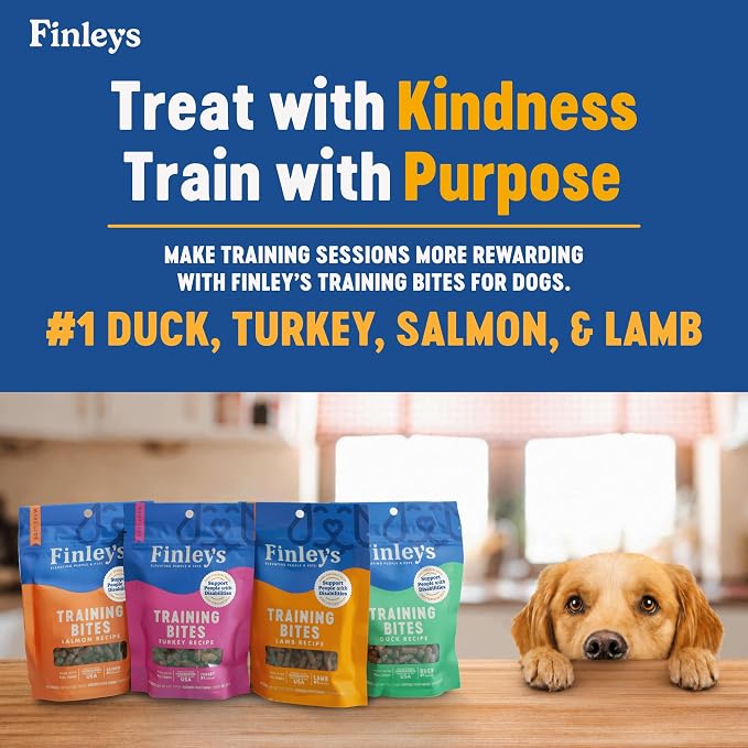 Finley's Training Treats Variety Soft Low Calorie Dog Treats, 16oz, 4 Pack | Limited Ingredient for Puppies and Adult