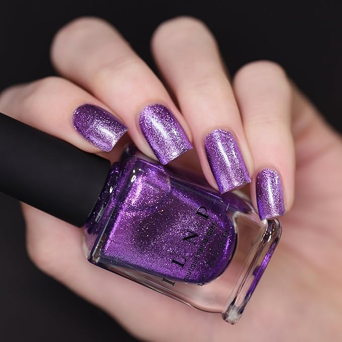 ILNP Hi-Fi - Bright Purple Ultra Metallic Bright Nail Polish