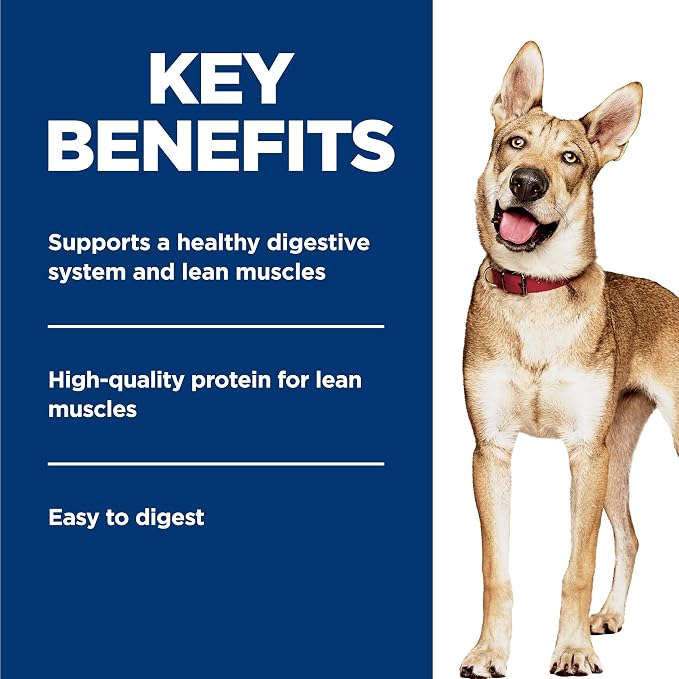 Hill's Science Diet Adult 1-6 Wet Dog Food | #1 Veterinarian Recommended, Beef & Vegetables, 12.8 oz. Cans, 12-Pack