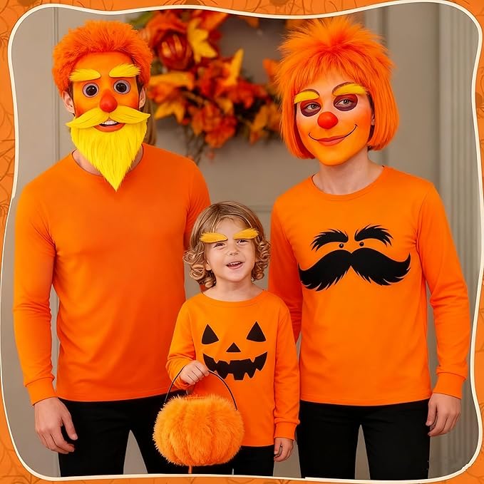 Go Ho Orange Face Paint Washable for Halloween Makeup,Creamy to Gel Water Based Orange Body Paint Full Coverage forCosplay SFX Costumes Festivals Makeup,25g