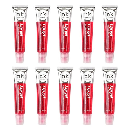 NICKA K NEW YORK Lip Gel, Hydrating, Lightweight, Glides on Effortlessly, Non Sticky Finish Lip Gel Colors (AMZ058)