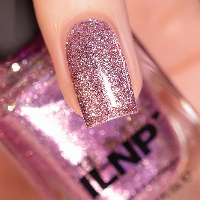 ILNP Frosted Rose - Icy Rose Ultra Metallic Nail Polish