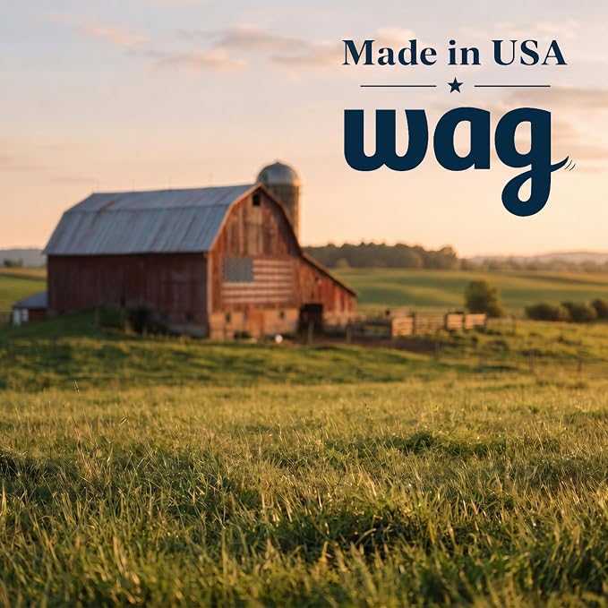 Amazon Brand – Wag Whole Muscle Chicken Jerky Dog Treats, 1 lb, Made in USA