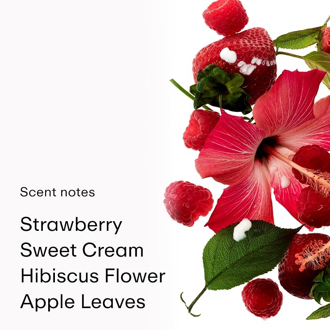 PHLUR Berry Cream Body Mist, 3 Fl Oz - Hair and Body Perfume for Women & Men, Sweet Berries & Vanilla Perfume Body Spray with Strawberry, Cream, Vanilla Bean and Sugared Amber Fragrance