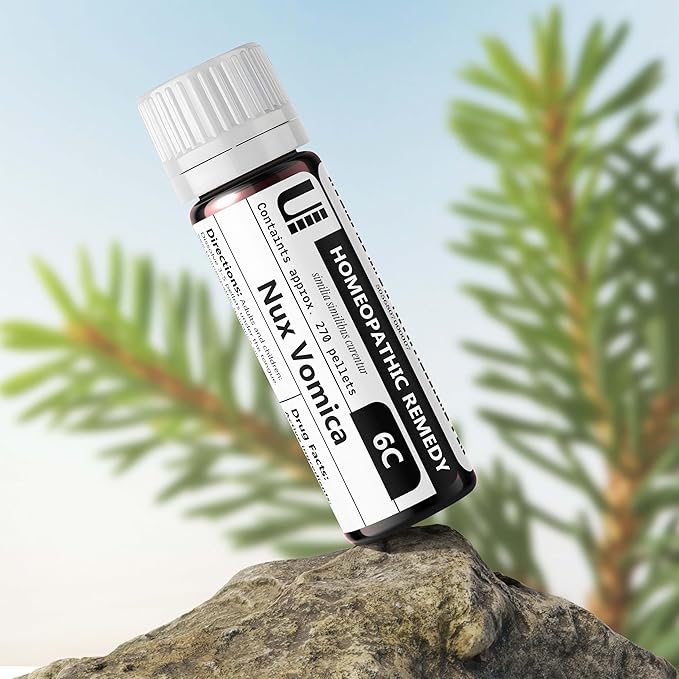 Nux Vomica 6C Homeopathic Remedy, 270 Pellets