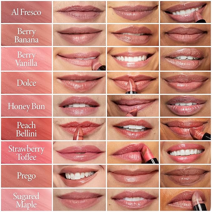 LAURA GELLER NEW YORK Italian Marble Sheer Lipstick - Prego - Hydrating & Lightweight - Vitamin E & Caster Seed Oil - Cream Finish