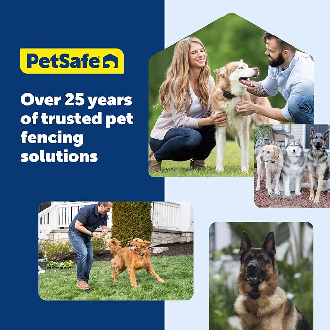 PetSafe Wireless Pet Containment System Collar | Collar Only, Replacement, Extra, Add-A-Dog to PetSafe Wireless Fence, Waterproof, Tone & Static, Pets 8 lb+, Neck 6-28 in
