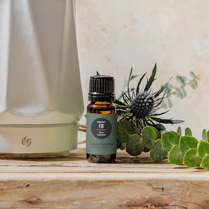 Edens Garden Fir- Balsam Essential Oil- 100% Pure Premium Grade, Undiluted, Natural, Therapeutic, Aromatherapy, The Best for Diffuser, Candle, Humidifiers, Kid Safe 10 ml (.33 fl oz)
