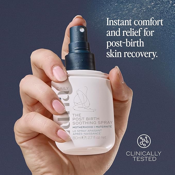 Luna Daily Birth Prep Massage Oil for Pregnancy | Prenatal Skin Prep with Jojoba, Vitamin E & Rosehip | Hydrating, Firming & Moisturizing | Gentle Massage for Birth Recovery & Stretch Support, 80ml