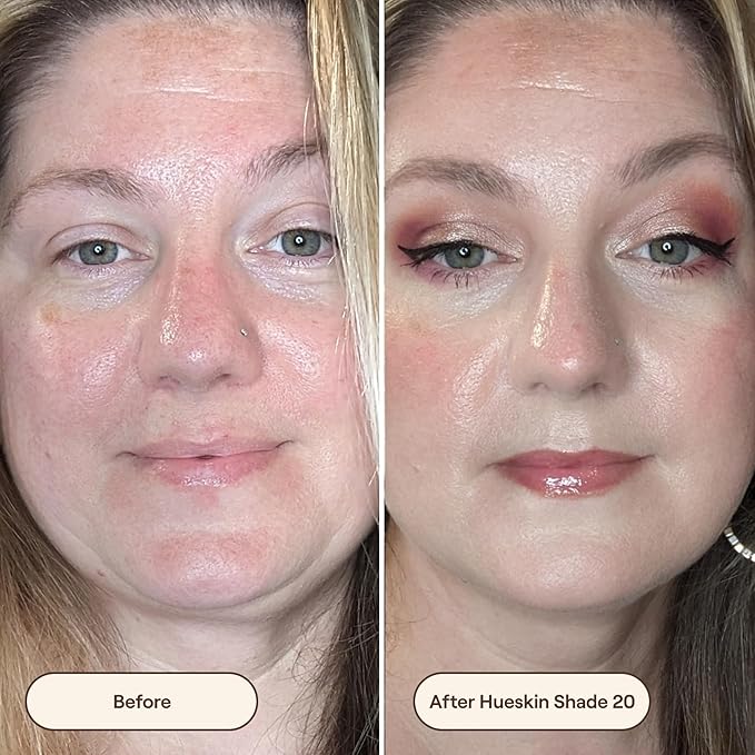 Live Tinted Hueskin Serum Concealer - Medium-to-Full Coverage Concealer with Niacinamide, & Hyaluronic Acid for Dark Circles, Fine Lines & Wrinkles, Buildable Long-Lasting Formula, 0.35 oz Shade 19.50