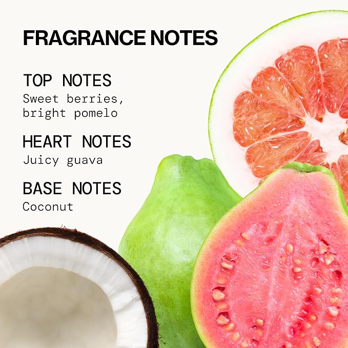 Pacifica Hawaiian Ruby Guava Spray Perfume - Vegan, Cruelty-Free Personal Fragrance with Essential Oils
