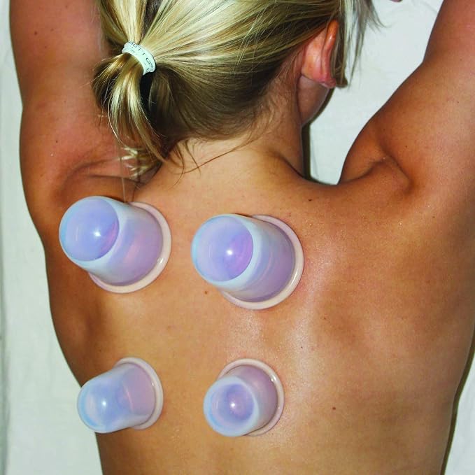 Silicone Cupping Therapy Set - Massage Therapy Cups for Arthritis, Pain Relief, Anti Aging, and Anti-Cellulite - Cupping Kit for Relaxation and Muscle Recovery