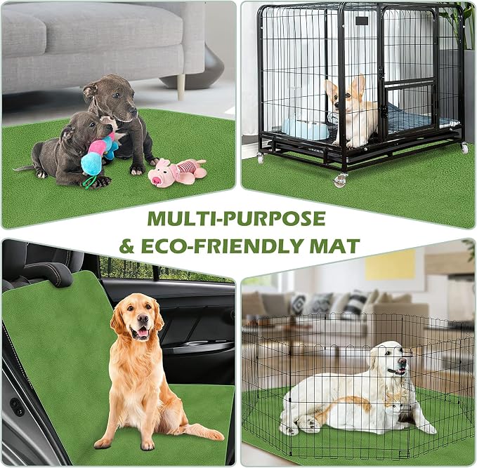 Washable Pee Pads for Dogs 72"x72" Reusable Dog Pads Extra Large Upgrade Non-Slip Dog Pee Pads Heavy Absorbency Puppy Pee Pads Quick Dry Whelping Pads/Waterproof Puppy Training Pad