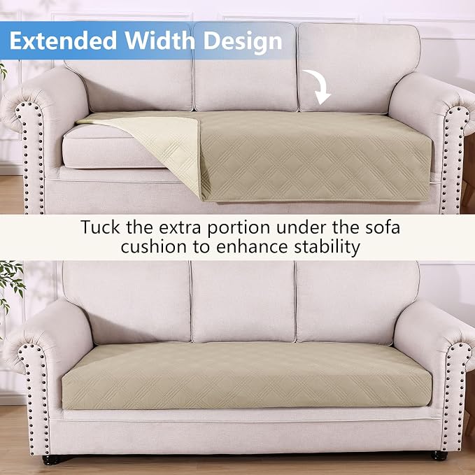 Waterproof Reversible Dog Blanket, Soft Couch Cover for Dogs Washable | Dual-Sided Waterproof Pet Bed Blanket, Resist Stains Spills & Pet Hair, Practical Furniture Protector For Pets, Size 40"x80"