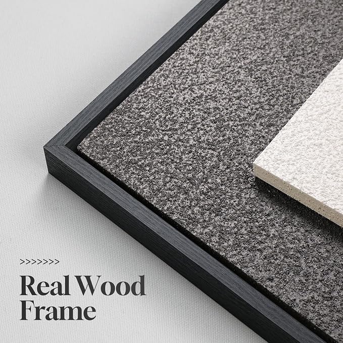 Large 3D Textured Framed Neutral Abstract Wall Art Set, 3 Piece, 20x30 In | Solid wood frames, sculptural relief details, white and brown tones, ready to display in living room, bedroom and lounge