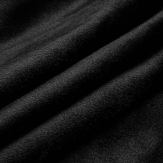 NiNi ALL Black Velvet Throw Pillow Covers 22x22 Pack of 2 Decorative Couch | Soft Solid Boho Cushion Squar Pillow Cases for Chair Sofa Bedroom Farmhouse Living room Modern Luxury Home Decor Halloween