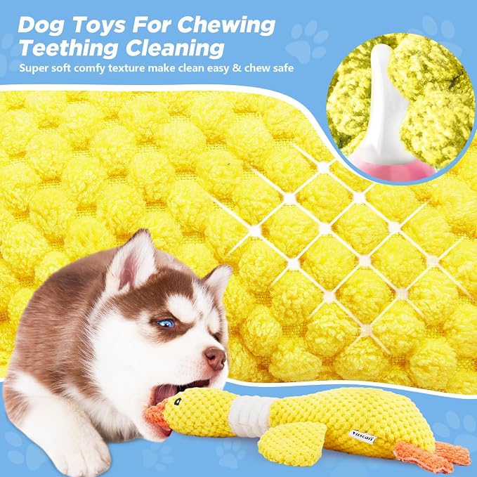 Vitscan Durable Dog Toys for Small Medium Large Dogs Aggressive Chewers
