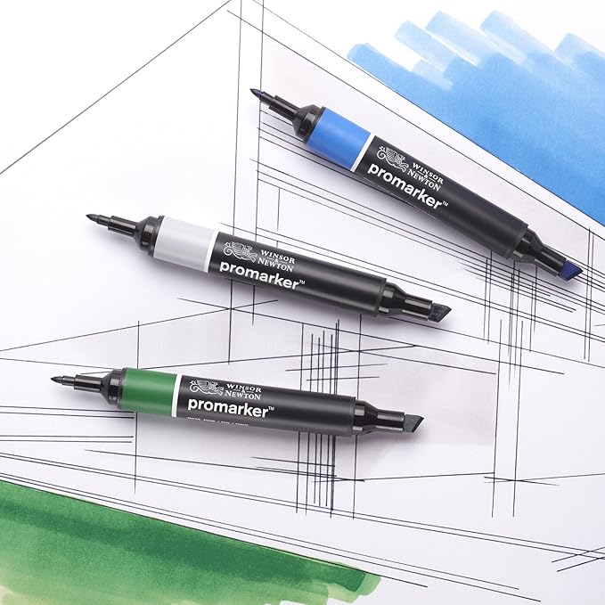 Winsor & Newton ProMarker Watercolor Marker, Payne's Gray