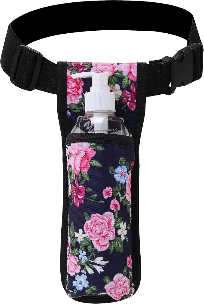 Massage Bottle Bag Massage Oil Bag Massage Therapist Holster Massage Lotion Holster Massage Oil Holster (YR-1KD-MuDan