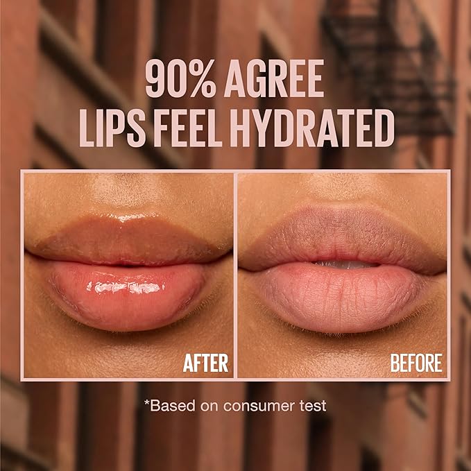 MAYBELLINE Lifter Gloss, Hydrating Honey'd Lip Gloss with Hyaluronic Acid, High Shine for Plumper Looking Lips, Toffee, 1 Count