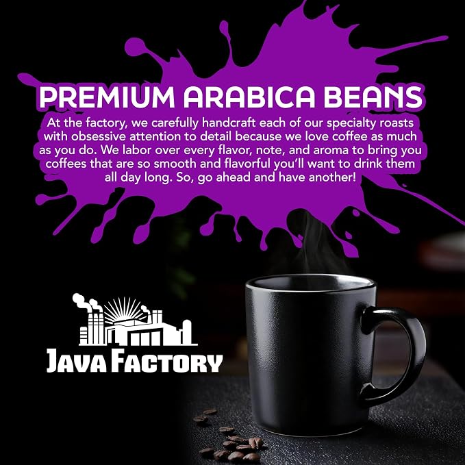 Java Factory Coffee Pods Dark Roast Coffee for Keurig K Cup Brewers, Hello Darkness, 80 Count