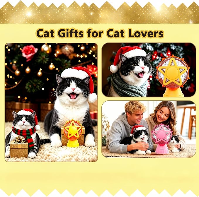 Cat Toys for Indoor Cats，Interactive Cat Toy Kitten Toys Enrichment with Adjustable Cat Food Dispenser, Slow Feeder Puzzle Removable Teaser Wand Toy for Bored Indoor Adult Cats (Rosy Pink)