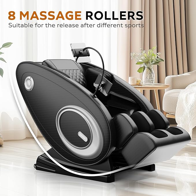 BILITOK Full Body Zero Gravity Massage Chair with Heat Therapy, 5 Auto Modes, and Remote Control, Ultimate Relaxation for Back, Shoulders, Arms, HIPS, and Calves