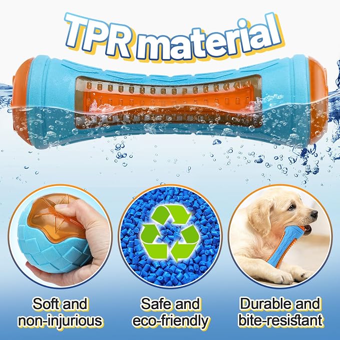 3 Pcs Interactive Dog Pool Toys, Water Floating Toys for Medium Large Dogs