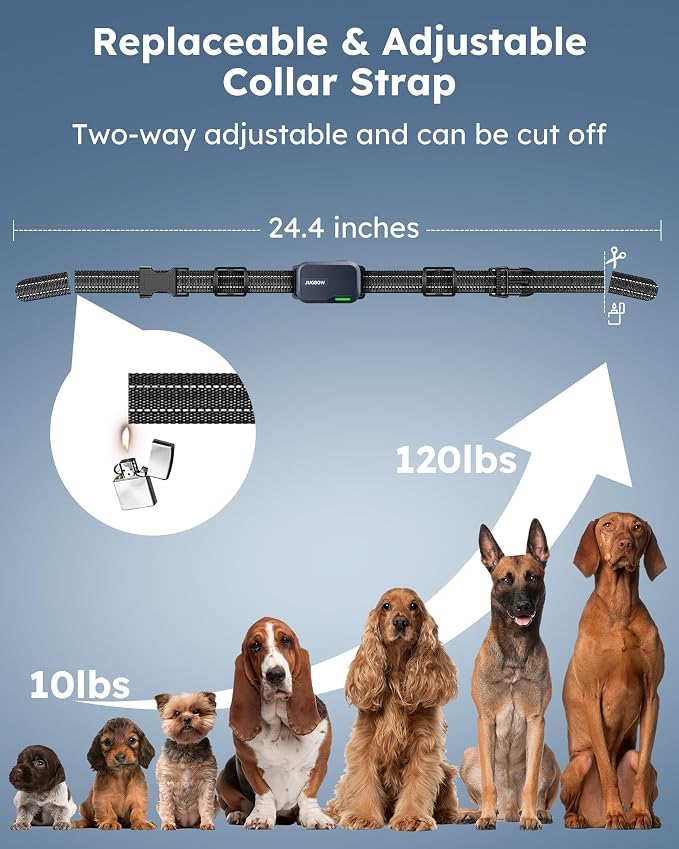 Shock Collar for 2 Dogs, 4200FT Dog Training Collar with Remote