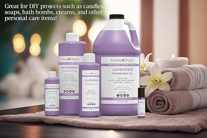 Lavender 1 oz. / Perfume I Skin Oil I Our Interpretation Premium Quality I Uncut I Fragrance Oil I Skin Safe I Add Aroma to Your DIY Projects I Scented Oil