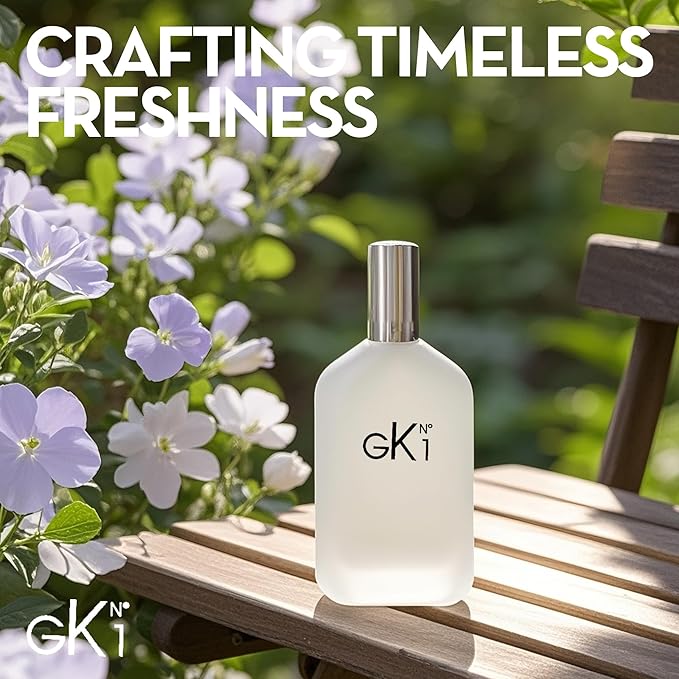 A CENTER GK 1 Cologne for Men/Eau de Parfum Natural Spray 3.4 Fl Oz Perfume for Men Suitable for All Skin Type Fragrance Daily Used