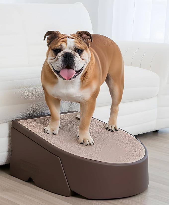 Pet Gear One Step for Dogs/Cats, Coffee Bean
