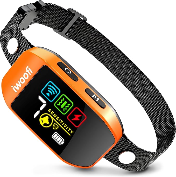 2026 New Rechargeable Bark Collar for Dogs - Anti Bark Collar with Automatic Sound Vibration & Safe Shock Modes - Waterproof No-Bark Training Device for Small Medium Large Dogs for Everyday Training