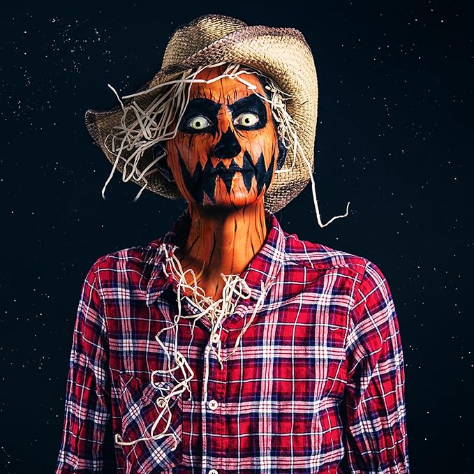 MEICOLY Orange Face Body Paint for Halloween SFX Special Effects Pumpkin Tiger Makeup,2.37Oz Large Tube Water Based Washable Face Paint,Non-Toxic Body Paint for Adults and Children